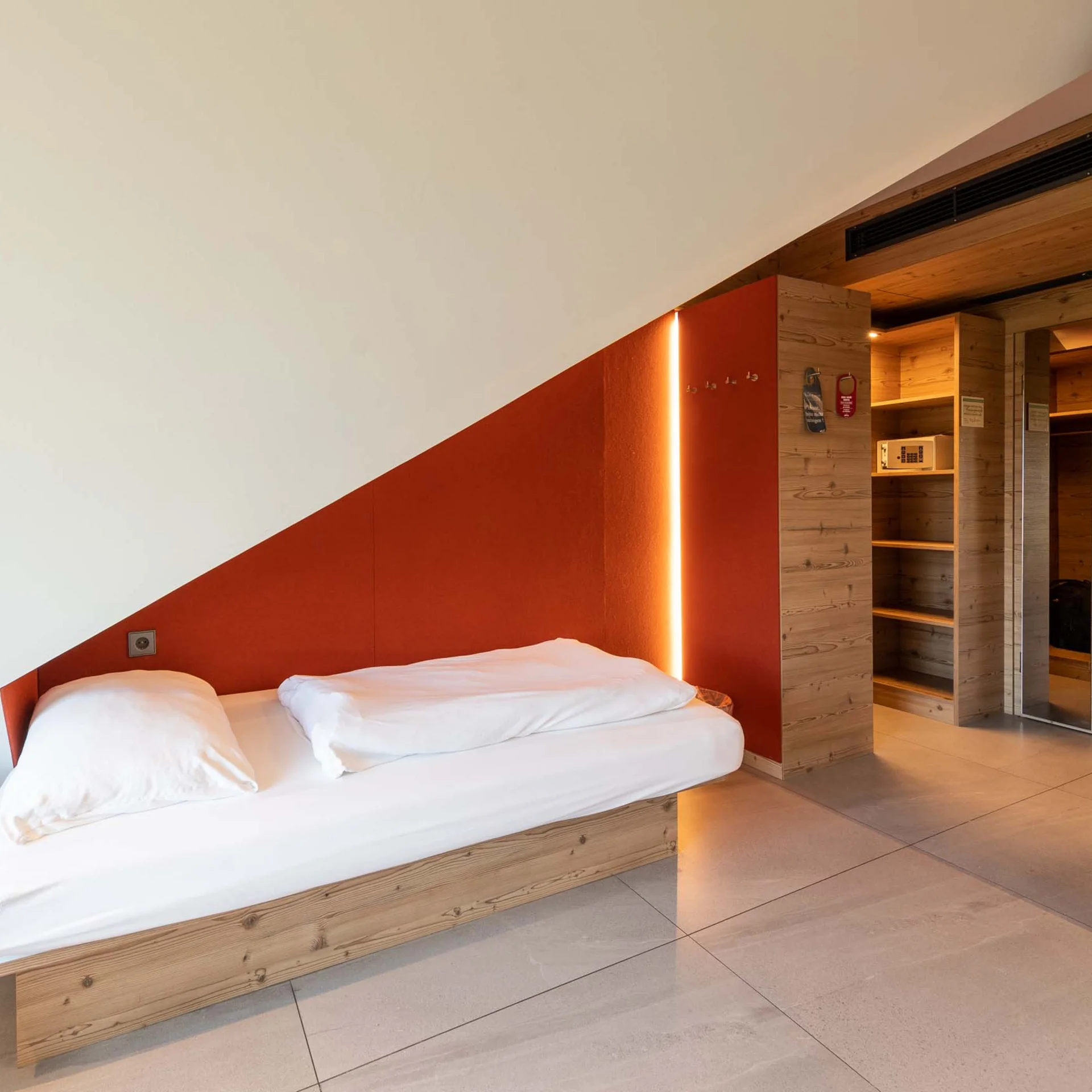 Four-bed room